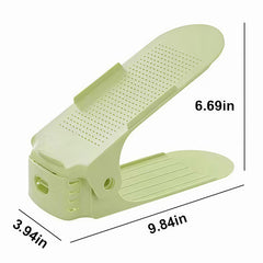 Premium Adjustable Shoe Stacker Organizer