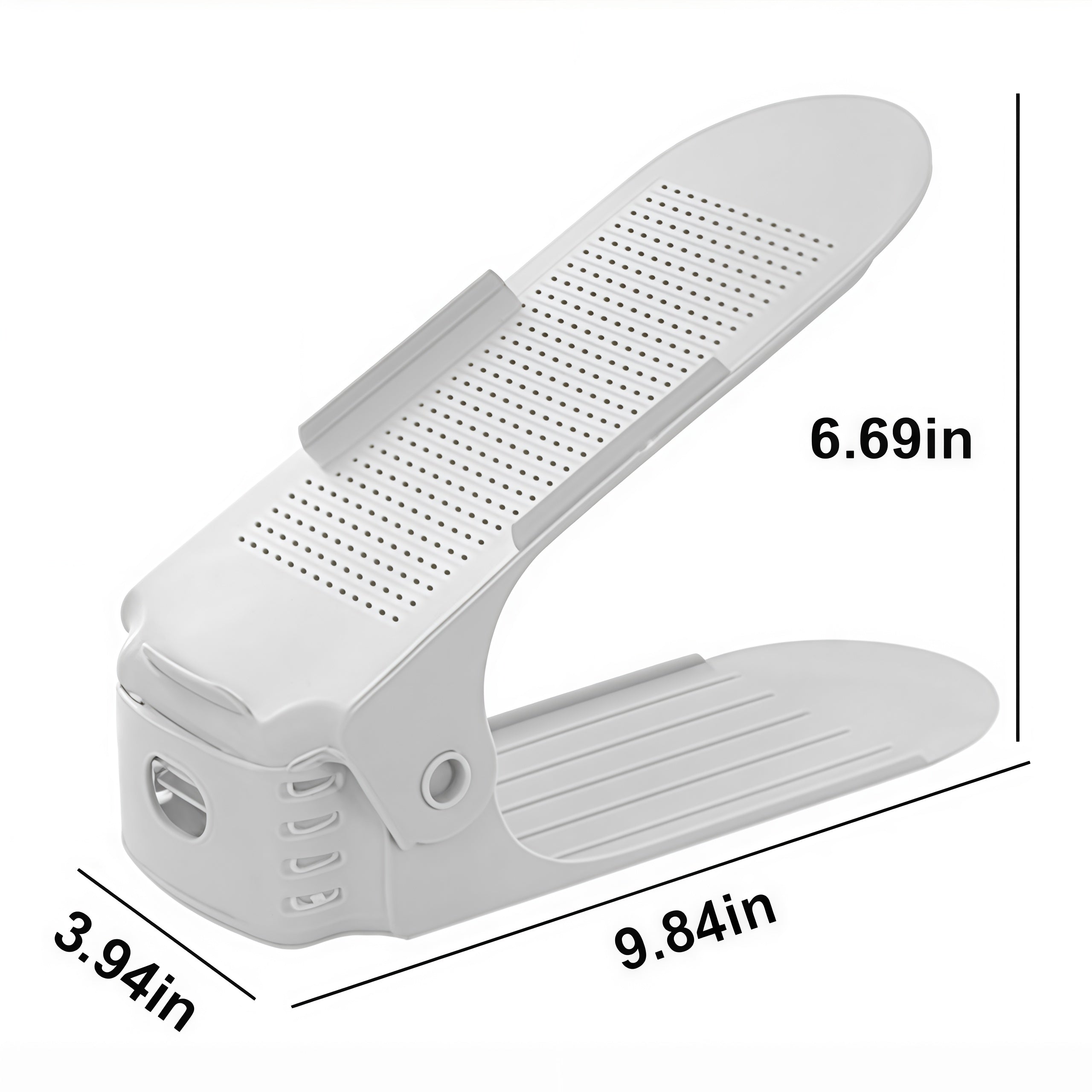 Premium Adjustable Shoe Stacker Organizer