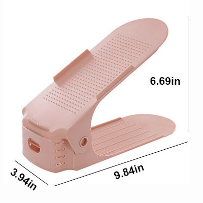 Premium Adjustable Shoe Stacker Organizer