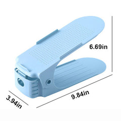 Premium Adjustable Shoe Stacker Organizer